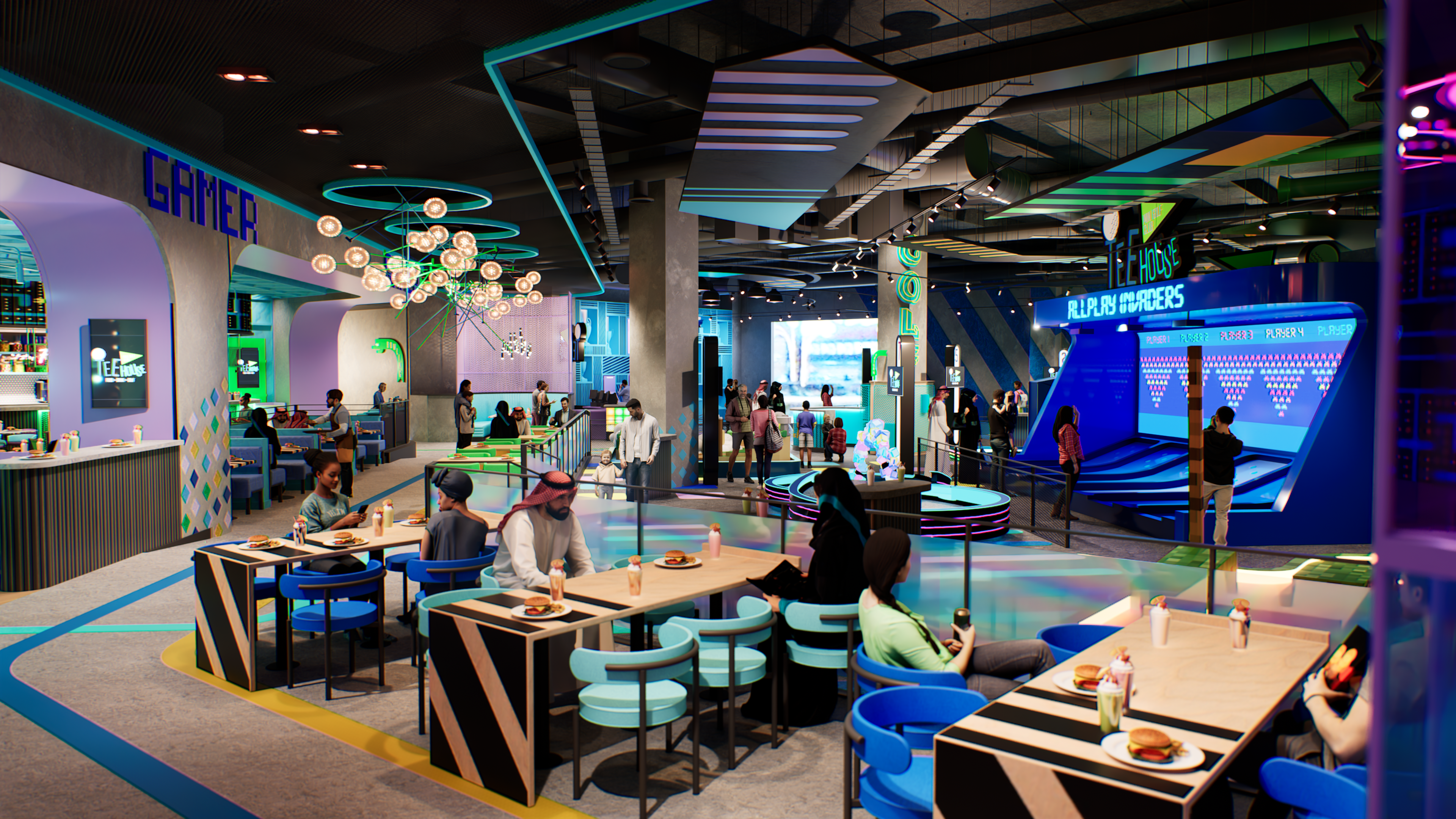 INDOOR ADVENTURE GOLF