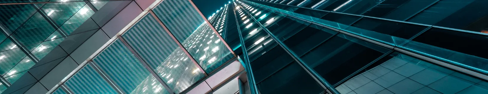 Structural glazing and steel detail on a delivered facade project